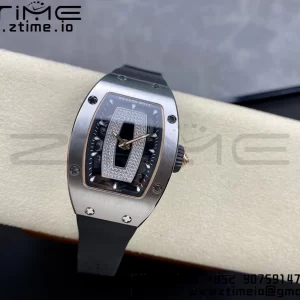 RICHARD MILLERM RM007 RM07-01 SS BBA Best Edition Black dial with on Black Rubber Strap - Super Clone Watch | 1:1 Best Version