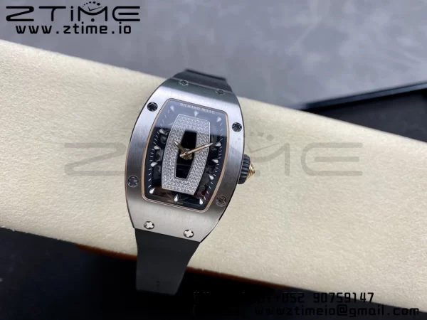 RICHARD MILLERM RM007 RM07-01 SS BBA Best Edition Black dial with on Black Rubber Strap - Super Clone Watch | 1:1 Best Version
