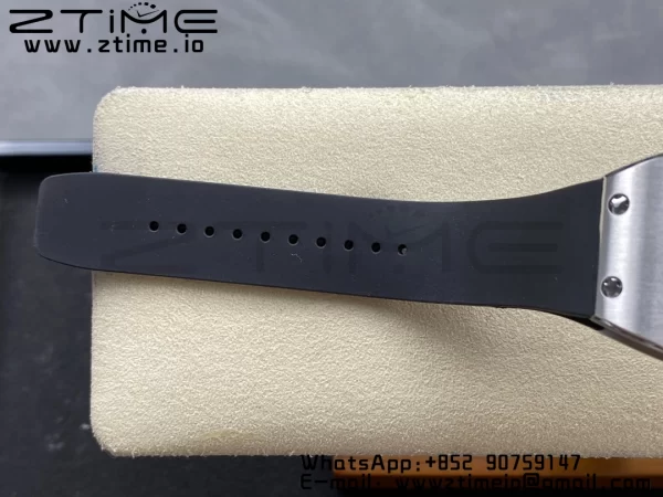 RICHARD MILLERM RM007 RM07-01 SS BBA Best Edition Black dial with on Black Rubber Strap - Super Clone Watch | 1:1 Best Version