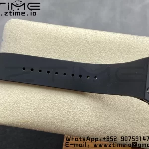 RICHARD MILLERM RM007 RM07-01 Black  Ceramic BBA Best Edition Black  dial with diamond centre on Black Rubber Strap - Super Clone Watch | 1:1 Best Version