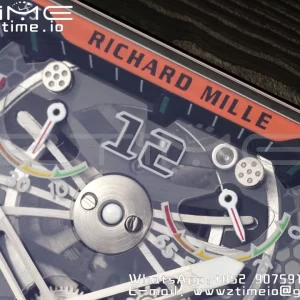RICHARD MILLERM RM21-02 Tourbillon NTPT RMF Best Edition Skeleton Dial με μαύρο λουράκι από καουτσούκ - Super Clone Watch | 1:1 Best Version