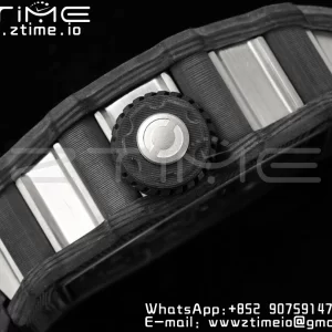 RICHARD MILLERM RM21-01 SS Tourbillon RMF Best Edition Skeleton Dial on Black Rubber Strap - Super Clone Watch | 1:1 Best Version