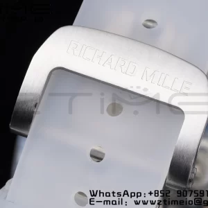 RICHARD MILLERM RM 53-02 Transparent Case Real Tourbillon Pablo Mac Donough JBF Best Edition on Transparent Rubber Strap V2 - スーパークローンウォッチ｜1:1ベストバージョン