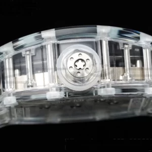 RICHARD MILLERM RM012 RM12-01 Transparent Tourbillon RMF Best Edition スケルトンダイアル、ラバーストラップ - スーパークローンウォッチ｜1:1ベストバージョン