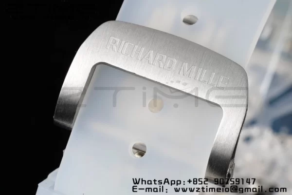 RICHARD MILLERM RM012 RM12-01 Transparent Tourbillon RMF Best Edition スケルトンダイアル、ラバーストラップ - スーパークローンウォッチ｜1:1ベストバージョン