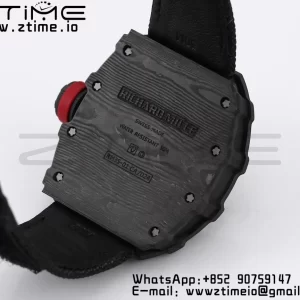 RICHARD MILLE RM035 RM35-01 Black Carbon BBR Best Edition Skeleton Dial on Black Nylon Strap Clone RMUL3 - Super Clone Watch | 1:1 Best Version