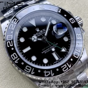 Rolex GMT Master II 116710 LN 904L SS ARF 1:1 Best Edition Black Dial on Oyster Bracelet SH3285 CHS - Super Clone Watch | 1:1 Best Version