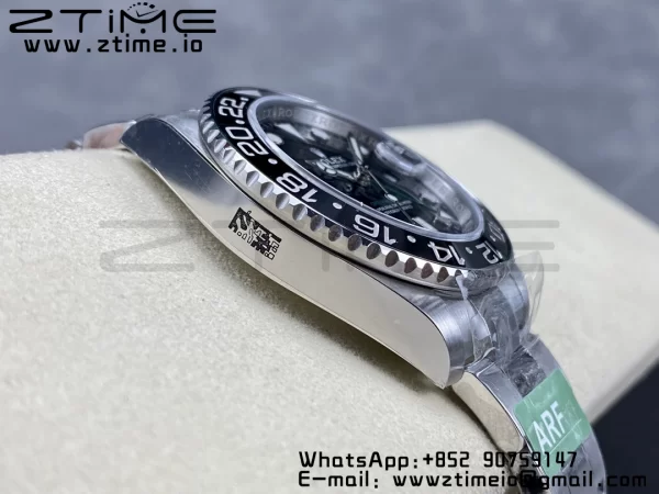 Rolex GMT Master II 116710 LN 904L SS ARF 1:1 Best Edition Black Dial on Oyster Bracelet SH3285 CHS - Super Clone Watch | 1:1 Best Version