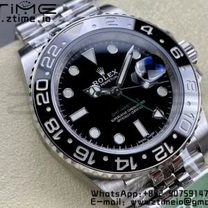 Rolex GMT Master II 116710 LN 904L SS ARF 1:1 Best Edition Black Dial on Jubilee Bracelet SH3285 CHS - Super Clone Watch | 1:1 Best Version