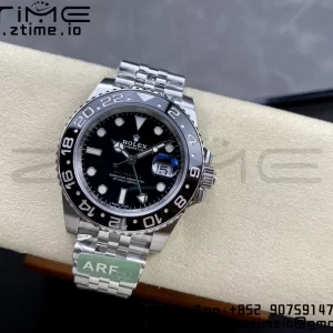 Rolex GMT Master II 116710 LN 904L SS ARF 1:1 Best Edition Black Dial on Jubilee Bracelet SH3285 CHS - Super Clone Watch | 1:1 Best Version