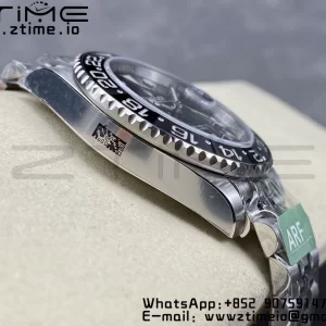 Rolex GMT Master II 116710 LN 904L SS ARF 1:1 Best Edition Black Dial on Jubilee Bracelet SH3285 CHS - Super Clone Watch | 1:1 Best Version