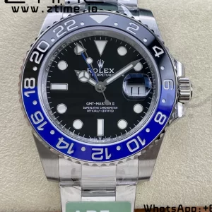 Rolex GMT-Master II 126710 BLNR Blue/Black Ceramic 904L ARF 1:1 Best Edition on Oyster Bracelet SH3285 CHS - Super Clone Watch | 1:1 Best Version