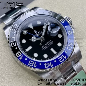 Rolex GMT-Master II 126710 BLNR Blue/Black Ceramic 904L ARF 1:1 Best Edition on Oyster Bracelet SH3285 CHS - Super Clone Watch | 1:1 Best Version