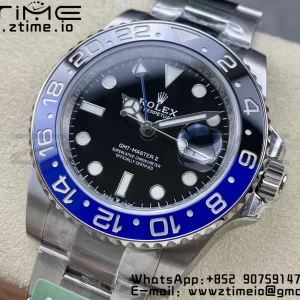 Rolex GMT-Master II 126710 BLNR Blue/Black Ceramic 904L ARF 1:1 Best Edition on Oyster Bracelet SH3285 CHS - Super Clone Watch | 1:1 Best Version