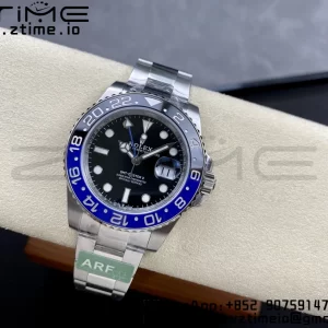 Rolex GMT-Master II 126710 BLNR Blue/Black Ceramic 904L ARF 1:1 Best Edition on Oyster Bracelet SH3285 CHS - Super Clone Watch | 1:1 Best Version