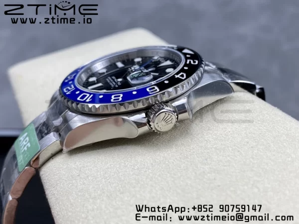 Rolex GMT-Master II 126710 BLNR Blue/Black Ceramic 904L ARF 1:1 Best Edition on Oyster Bracelet SH3285 CHS - Super Clone Watch | 1:1 Best Version