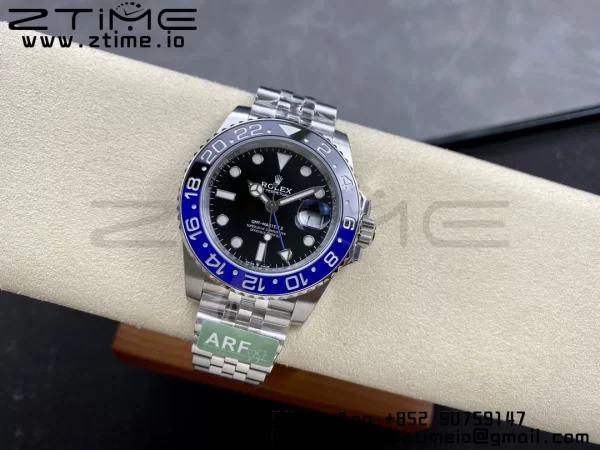 ロレックス GMTマスターII 126710 BLNR ブルー/ブラックセラミック 904L ARF ジュビリーブレスレット SH3285 CHS - スーパークローンウォッチ｜1:1 ベストバージョン