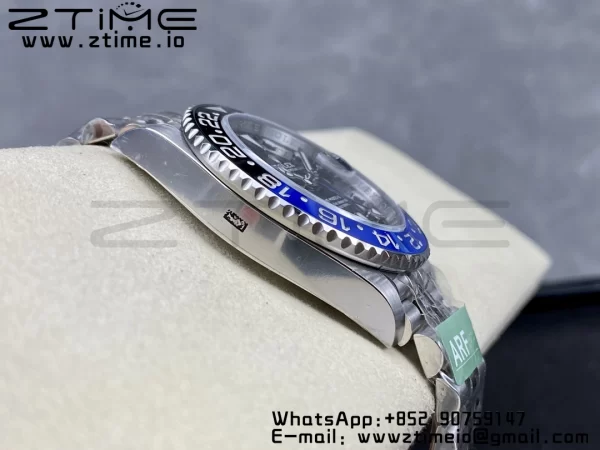 ロレックス GMTマスターII 126710 BLNR ブルー/ブラックセラミック 904L ARF ジュビリーブレスレット SH3285 CHS - スーパークローンウォッチ｜1:1 ベストバージョン
