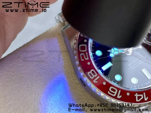 Rolex GMT-Master II 126710 BLRO Blue/Red Ceramic 904L ARF 1:1 Best Edition on Jubilee Oyster SH3285 CHS V3 - Super Clone Watch | 1:1 Best Version