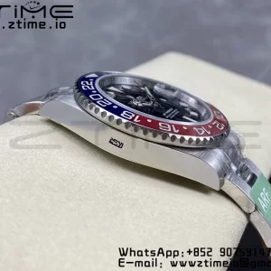 Rolex GMT-Master II 126710 BLRO Blue/Red Ceramic 904L ARF 1:1 Best Edition on Jubilee Oyster SH3285 CHS V3 - Super Clone Watch | 1:1 Best Version