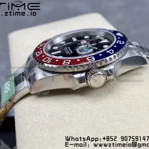 Rolex GMT-Master II 126710 BLRO Blue/Red Ceramic 904L ARF 1:1 Best Edition on Jubilee Oyster SH3285 CHS V3 - Super Clone Watch | 1:1 Best Version