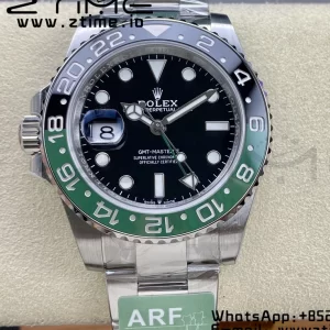 Rolex GMT-Master II 126720 VTNR Green/Black Ceramic 904L ARF 1:1 Best Edition on Oyster Bracelet SH3285 CHS - Super Clone Watch | 1:1 Best Version