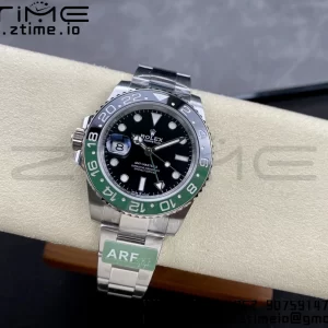 Rolex GMT-Master II 126720 VTNR Πράσινο/μαύρο κεραμικό 904L ARF 1:1 Best Edition σε βραχιόλι Oyster SH3285 CHS - Super Clone Watch | 1:1 Best Version