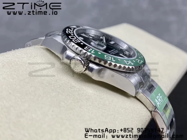 Rolex GMT-Master II 126720 VTNR Πράσινο/μαύρο κεραμικό 904L ARF 1:1 Best Edition σε βραχιόλι Oyster SH3285 CHS - Super Clone Watch | 1:1 Best Version