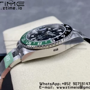 Rolex GMT-Master II 126720 VTNR Πράσινο/μαύρο κεραμικό 904L ARF 1:1 Best Edition σε βραχιόλι Oyster SH3285 CHS - Super Clone Watch | 1:1 Best Version