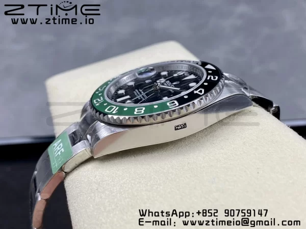 Rolex GMT-Master II 126720 VTNR Πράσινο/μαύρο κεραμικό 904L ARF 1:1 Best Edition σε βραχιόλι Oyster SH3285 CHS - Super Clone Watch | 1:1 Best Version