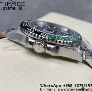 Rolex GMT-Master II 126720 VTNR Green/Black Ceramic 904L ARF 1:1 Best Edition on Oyster Jubilee SH3285 CHS - Super Clone Watch | 1:1 Best Version