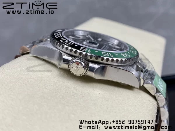 Rolex GMT-Master II 126720 VTNR Green/Black Ceramic 904L ARF 1:1 Best Edition on Oyster Jubilee SH3285 CHS - Super Clone Watch | 1:1 Best Version