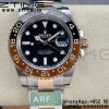 Rolex GMT Master II 126711 CHNR Brown/Black ceramic 904L SS ARF 1:1 Best Edition on SS/RG Oyster Bracelet SH3285 CHS - Super Clone Watch | 1:1 Best Version