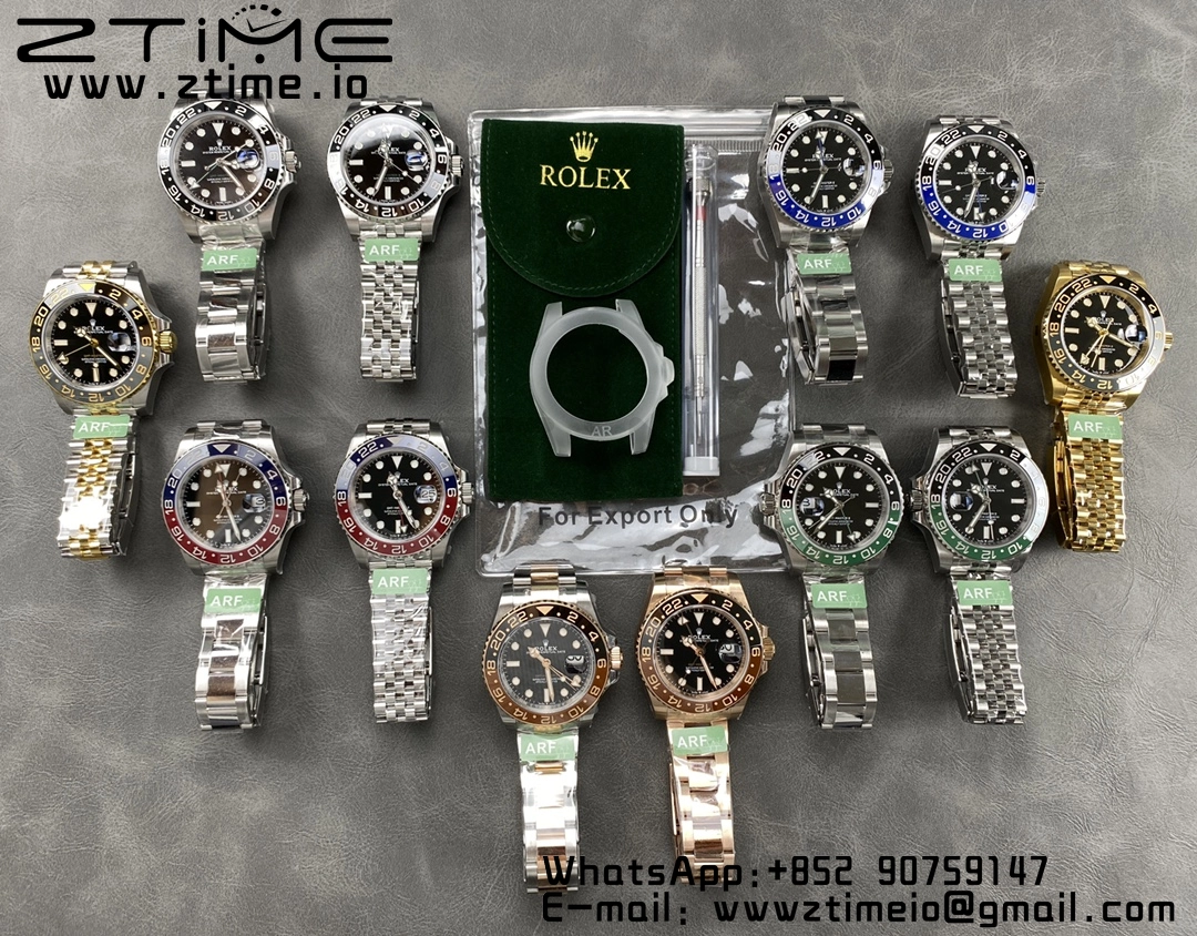 Rolex GMT-Master II 126710 BLNR Blue/Black Ceramic 904L ARF 1:1 Best Edition on Oyster Bracelet SH3285 CHS - Super Clone Watch | 1:1 Best Version