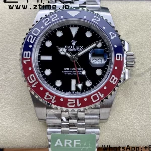 Rolex GMT-Master II 126710 BLRO Blue/Red Ceramic 904L ARF 1:1 Best Edition on Jubilee Jubilee SH3285 CHS V3 - Super Clone Watch | 1:1 Best Version