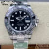 Rolex GMT-Master II 126710 GRNR Black/Gray Ceramic 904L Steel ARF 1:1 Best Edition on Oyster Strap SH3285 CHS - Super Clone Watch | 1:1 Best Version