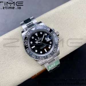 Rolex GMT-Master II 126710 GRNR Black/Gray Ceramic 904L Steel ARF 1:1 Best Edition on Oyster Strap SH3285 CHS - Super Clone Watch | 1:1 Best Version