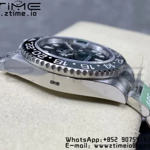 Rolex GMT-Master II 126710 GRNR Black/Gray Ceramic 904L Steel ARF 1:1 Best Edition on Oyster Strap SH3285 CHS - Super Clone Watch | 1:1 Best Version