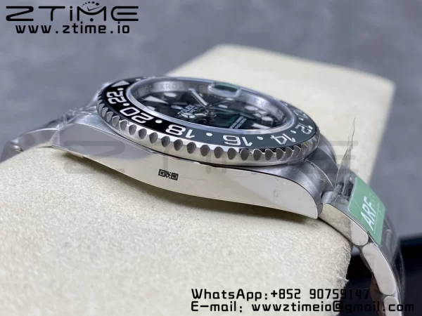Rolex GMT-Master II 126710 GRNR Black/Gray Ceramic 904L Steel ARF 1:1 Best Edition on Oyster Strap SH3285 CHS - Super Clone Watch | 1:1 Best Version