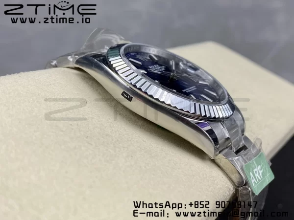 Rolex DateJust 41 126334 ARF 1:1 Best Edition 904L Steel Blue Dial on SS Oyster Bracelet - Super Clone Watch | 1:1 Best Version