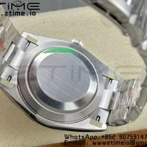 Rolex DateJust 41 126334  ARF 1:1 Best Edition 904L Steel Green Roman Dial on SS Oyster Bracelet - Super Clone Watch | 1:1 Best Version