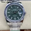 Rolex DateJust 41 126334 ARF 1:1 Best Edition 904L Steel Green Textured Dial on SS Oyster Bracelet - Super Clone Watch | 1:1 Best Version