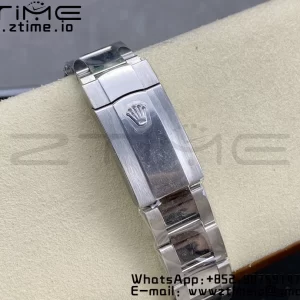 Rolex DateJust 41 126334 ARF 1:1 Best Edition 904L Steel Green Textured Dial on SS Oyster Bracelet - Super Clone Watch | 1:1 Best Version
