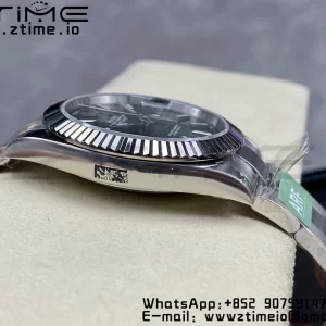 Rolex DateJust 41 126334 ARF 1:1 Best Edition 904L Steel  Green Dial on SS Oyster Bracelet VR3235 - Super Clone Watch | 1:1 Best Version