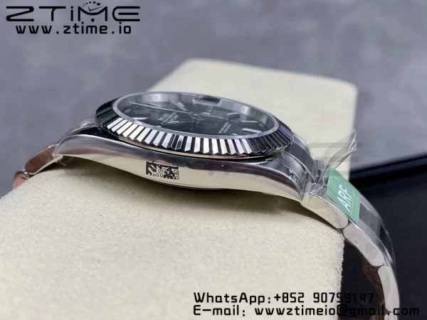 Rolex DateJust 41 126334 ARF 1:1 Best Edition 904L Steel  Green Dial on SS Oyster Bracelet VR3235 - Super Clone Watch | 1:1 Best Version