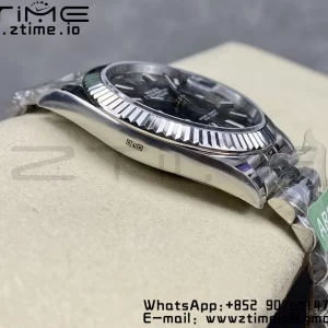 Rolex DateJust 41 126334 ARF 1:1 Best Edition 904L Quadrante Grigio Acciaio su Bracciale SS Jubilee VR3235 - Orologio Super Clone | 1:1 Best Version