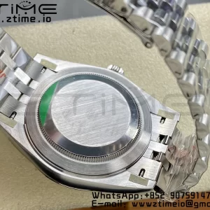 Rolex DateJust 41 126334 ARF 1:1 Best Edition 904L Quadrante Grigio Acciaio su Bracciale SS Jubilee VR3235 - Orologio Super Clone | 1:1 Best Version