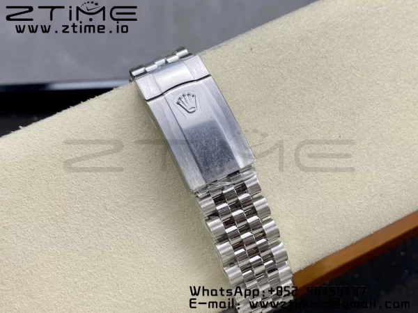 Rolex DateJust 41 126334 ARF 1:1 Best Edition 904L Quadrante Grigio Acciaio su Bracciale SS Jubilee VR3235 - Orologio Super Clone | 1:1 Best Version