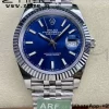Rolex DateJust 41 126334 ARF 1:1 Best Edition 904L Steel Blue Dial on SS Jubilee Bracelet VR3235 - Super Clone Watch | 1:1 Best Version