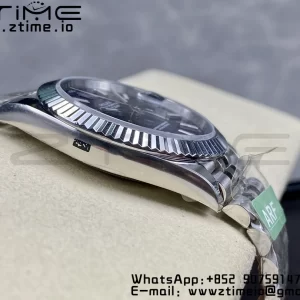Rolex DateJust 41 126334 ARF 1:1 Best Edition 904L Steel Blue Dial on SS Jubilee Bracelet VR3235 - Super Clone Watch | 1:1 Best Version